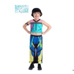 Costume de guerri�re k - pop pour filles - rubies - mira - multicolore - haut jupe et leggings - accessoires ...