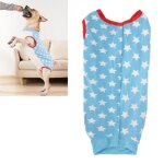Combinaison de récupération pour chien - fafeicy - motif détoiles bleues - anti - léchage - anti - morsure ... Combinaison de récupération pour chien - fafeicy - motif détoiles bleues - anti - léchage - anti - morsure ...