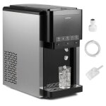 Costway 3 en 1 machine � gla�ons avec machine � gla�ons en cubes et glace pil�e 20 kg en 24h pour maison ...