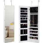 Costway armoire à bijoux mural led rangement de bijoux accrochée à la porte avec miroir 120 x 36 x 10 ... Costway armoire à bijoux mural led rangement de bijoux accrochée à la porte avec miroir 120 x 36 x 10 ...