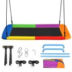Costway balançoire nid extérieur en plate - forme - en tissu oxford - cordes de suspension hauteur réglable ... Costway balançoire nid extérieur en plate - forme - en tissu oxford - cordes de suspension hauteur réglable ...