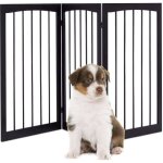Costway barrière pour chien pliable 3 pans en bois de sécurité 160 x12 x 76cm grille protection modulable ... Costway barrière pour chien pliable 3 pans en bois de sécurité 160 x12 x 76cm grille protection modulable ...