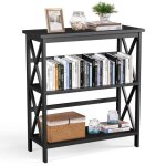 Costway bibliothèque Étagère de rangement 3 niveaux - table console - dispositif anti - basculement - ... Costway bibliothèque Étagère de rangement 3 niveaux - table console - dispositif anti - basculement - ...