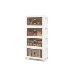 Costway boîte rangement plastique 140l 4 caisses de rangement pliables avec 4 roulettes et couvercles ... Costway boîte rangement plastique 140l 4 caisses de rangement pliables avec 4 roulettes et couvercles ...
