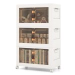 Costway boîte rangement plastique 75l 3 caisses de rangement pliables avec 4 roulettes et couvercles ... Costway boîte rangement plastique 75l 3 caisses de rangement pliables avec 4 roulettes et couvercles ...