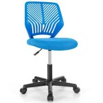 Costway chaise de bureau ergonomique en maille hauteur du siège réglable 41 - 53 cm pour enfant adolescent ... Costway chaise de bureau ergonomique en maille hauteur du siège réglable 41 - 53 cm pour enfant adolescent ...