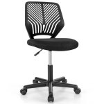 Costway chaise de bureau ergonomique en maille hauteur du siège réglable 41 - 53 cm pour enfant adolescent ... Costway chaise de bureau ergonomique en maille hauteur du siège réglable 41 - 53 cm pour enfant adolescent ...