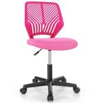 Costway chaise de bureau ergonomique en maille hauteur du siège réglable 41 - 53 cm pour enfant adolescent ... Costway chaise de bureau ergonomique en maille hauteur du siège réglable 41 - 53 cm pour enfant adolescent ...
