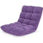 Costway chaise de sol paresseux - dossier rglable  14 angles 90 - 180 tatami fauteuil pour lecture ...