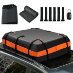 Costway coffre / sac de toit de voiture Étanche de 424 l avec 10 sangles renforcées 6 crochets de porte ... Costway coffre / sac de toit de voiture Étanche de 424 l avec 10 sangles renforcées 6 crochets de porte ...
