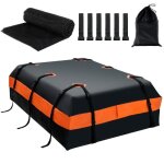 Costway coffre de toit voiture Étanche 600 l - 10 sangles et 6 crochets tapis antidérapant sac de rangement ... Costway coffre de toit voiture Étanche 600 l - 10 sangles et 6 crochets tapis antidérapant sac de rangement ...
