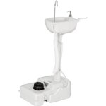 Costway Évier de camping à roulette avec réservoir deau de 17 l pompe à pied porte - serviettes distributeur ... Costway Évier de camping à roulette avec réservoir deau de 17 l pompe à pied porte - serviettes distributeur ...