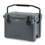 Costway glaci�re portable 21l - isolation in�gal�e - froid 5 � 7 jours - poign�e en aluminium - porte ...