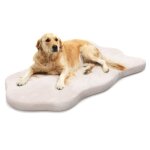 Costway grand lit pour chien en mousse  mmoire avec housse amovible et fond antidrapant coussin orthopdiqu ...