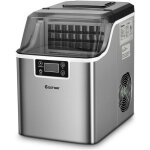 Costway machine  glaons 18kg / 24 h avec emplacement de bonbonne ecran lcd minuterie pelle auto - nettoyage ...