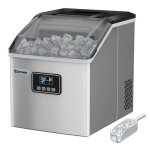 Costway machine � gla�ons carr�s automatique 18kg - 24h auto - nettoyage minuterie 24h ecran lcd r�frig�rant ...