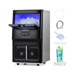 Costway machine � gla�ons commerciale professionnel - auto - nettoyage filtre � eau acier inoxydable ...