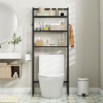 Costway meuble wc au - dessus des toilettes à 3 niveaux Économie despace 2 crochets pour salle de bain ... Costway meuble wc au - dessus des toilettes à 3 niveaux Économie despace 2 crochets pour salle de bain ...