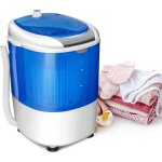 Costway mini machine à laver avec essoreuse à cuve unique 25 kg portable avec fonction de chronométrage ... Costway mini machine à laver avec essoreuse à cuve unique 25 kg portable avec fonction de chronométrage ...