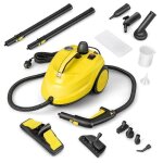 Nettoyeur vapeur polyvalent 2000w costway pour punaises de lit - 50 bar - 15 accessoires et manomtres ...