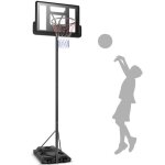 Costway panier de basket - ball sur pied hauteur rglable 18 - 305m  roulettes mobile rempli eau / sable ...