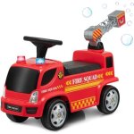 Costway porteur pour enfants avec machine  bulles lumineux sirne sonore et musiquecamion de pompiers ...