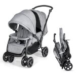Costway poussette double pliable pour jumeaux auvent capote réglable canne landau 4 roues anti - chocs ... Costway poussette double pliable pour jumeaux auvent capote réglable canne landau 4 roues anti - chocs ...