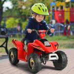 Costway quad electrique pour enfants 6 v 45 km - h max. voiture buggy pour enfants de 3ans + rouge Costway quad electrique pour enfants 6 v 45 km - h max. voiture buggy pour enfants de 3ans + rouge