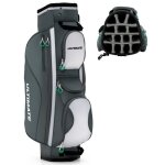 Costway sac de chariot de golf portable avec 14 compartiments séparés capuche anti - pluie 7 poches zippées ... Costway sac de chariot de golf portable avec 14 compartiments séparés capuche anti - pluie 7 poches zippées ...
