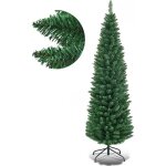 Costway sapin de nol artificiel 180 cm 400 branches support en mtal solide aiguilles en pvc dcoration ...