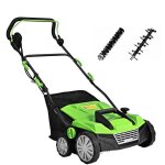 Costway scarificateur electrique 1800w - 2 en 1 emmousseur - largeur 38 cm - bac de ramassage 45 l - ... Costway scarificateur electrique 1800w - 2 en 1 emmousseur - largeur 38 cm - bac de ramassage 45 l - ...