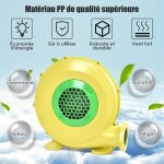 Costway souffleur electrique avec moteur 480w pour ch�teau gonflable et barbecue pompe gonflable de ventilateu ...