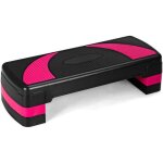 Costway stepper da�robic hauteur r�glable 3 niveaux 10 / 15 / 20cm surface antid�rapant charge 250kg ...