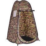Tente de douche camping pop - up portable - costway - 120x120x190cm - 1 personne - en polyester - sac ...