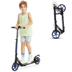 Costway trottinette enfant � 2 roues pliable avec frein 3 hauteures aajustables fait en alliage daluminium ...