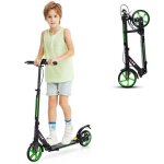 Costway trottinette enfant  2 roues pliable avec frein 3 hauteures aajustables fait en alliage daluminium ...