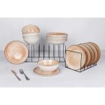 Cosy & trendy service petit djeuner sintra terracotta 18 pices 6 personnes