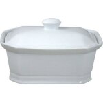 Terrine pt avec couvercle - cosy & trendy - rh46634 - 17x11. 5x7. 5cm - blanc - compatible lave - vaisselle ...