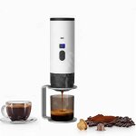 Cosyhomes 15 bars 72w 7800mah batterie cafeti�re espresso blanche