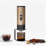 Cosyhomes 15 barres 72w 7800mah machine � caf� � espresso � piles dor�e