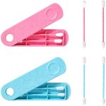 Coton tige r�utilisable - non sp�cifi� - 4 pi�ces - lavable - bo�te de rangement - �cologique