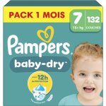 Couches b�b� jetables - jozsi - taille 7 132 couches 15kg + nuit confortable 100% sans fuites pack 1 ...