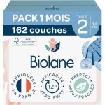 Couches b�b� taille 2 - jozsi - 162 couches 3 - 6kg peaux sensibles ultra - absorbant pas de fuite jusqu� ...