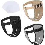 Couches pour chien3 paquets de couches lavables pour chien femelle avec 9 coussins hyginiques rglables ...