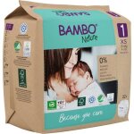 Couches co - conues bambo nature t1 2 - 4 kg - carton de 132 units