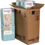 Couches co - conues - bambo nature - taille 5 - 132 units - blanc