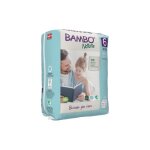 Couche cologique bambo nature taille 6 16 + kg 20 units - ultra - mince et absorbante - effet antiodeurs ...