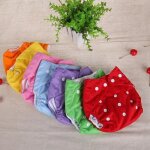 Couches lavables + 7 inserts microfibre couleurs garconbro lot 7
