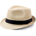 Coucoland panama chapeau mafia gangster pour homme fedora trilby bogart chapeau pour homme anné ...