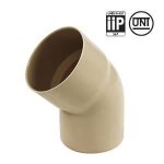 Coude pvc 45° mf pour tube Ø80 épaisseur 2. 2mm - first plast - gamme gouttière pvc 25 - sable Coude pvc 45° mf pour tube Ø80 épaisseur 2. 2mm - first plast - gamme gouttière pvc 25 - sable